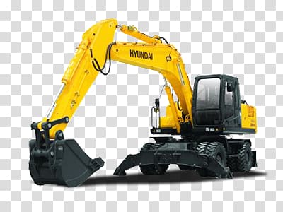 Excavator transparent background PNG clipart