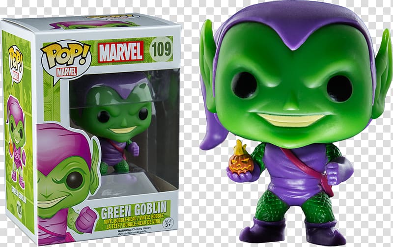 Green Goblin Spider-Man: Big Time Funko Action & Toy Figures, green goblin transparent background PNG clipart