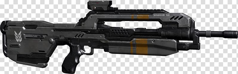 Halo 4 Halo 5: Guardians Halo 2 Halo: Reach Battle rifle, assault riffle transparent background PNG clipart