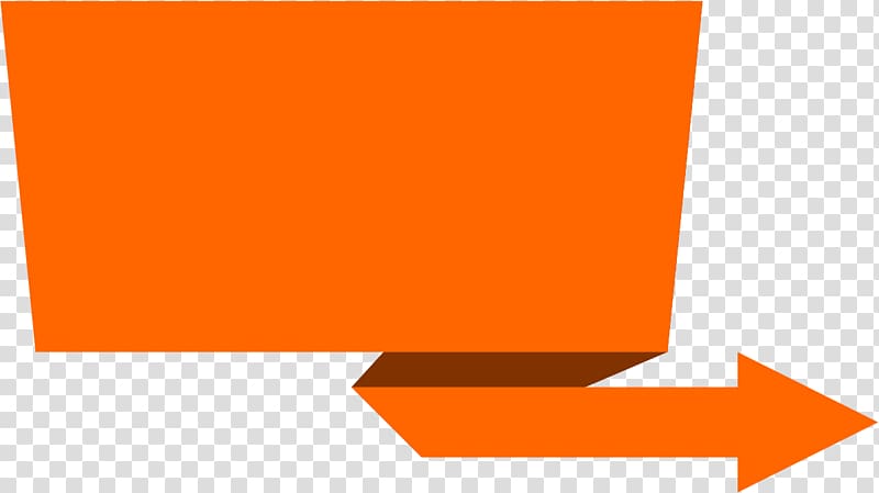 orange arrow illustration, Web banner, Arrow Banners transparent background PNG clipart