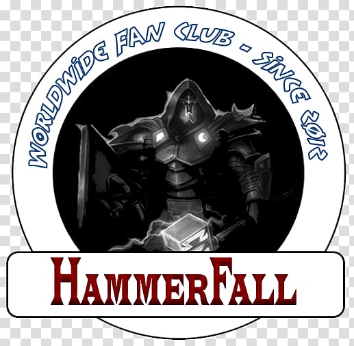 HammerFall Logo In Flames Gothenburg Nuclear Blast, Fan club transparent background PNG clipart