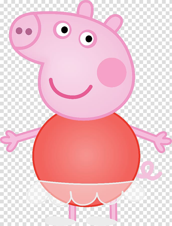 Daddy Pig Mummy Pig YouTube , pig transparent background PNG clipart