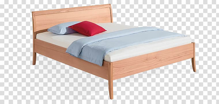 Bed frame Box-spring Platform bed Wood, Small Bed transparent background PNG clipart