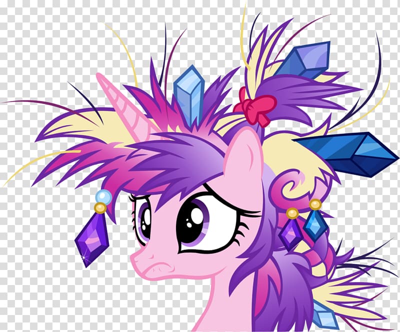 Princess Cadance Twilight Sparkle Pony Rarity Rainbow Dash, hair transparent background PNG clipart