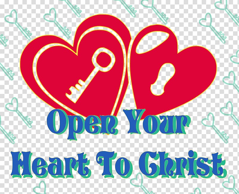 Open Your Heart Logo , heart transparent background PNG clipart