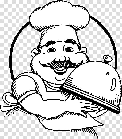 Chef's uniform Drawing , cartoon chef transparent background PNG clipart