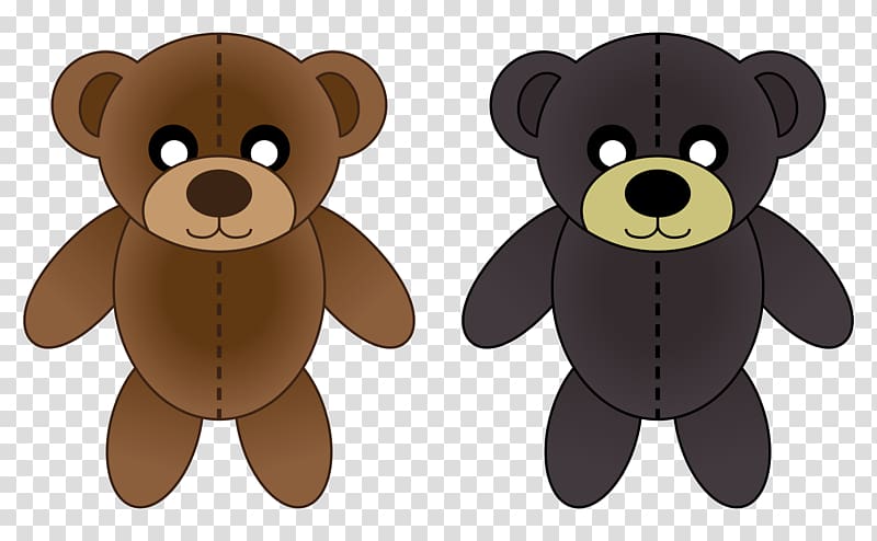 Polar bear Teddy bear Brown bear , cute bear transparent background PNG clipart