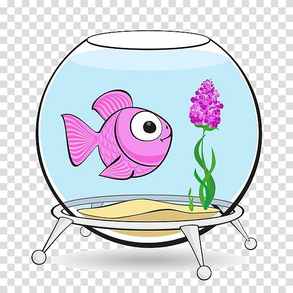 Aquarium , The fish in the cartoon fish tank transparent background PNG clipart