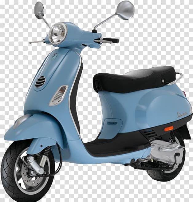 Scooter Piaggio Car Vespa LX 150, scooter transparent background PNG clipart
