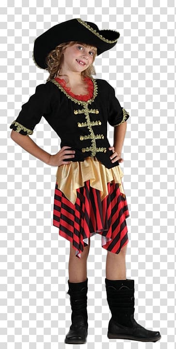 Costume party Child Disguise, Pirate Costume transparent background PNG clipart