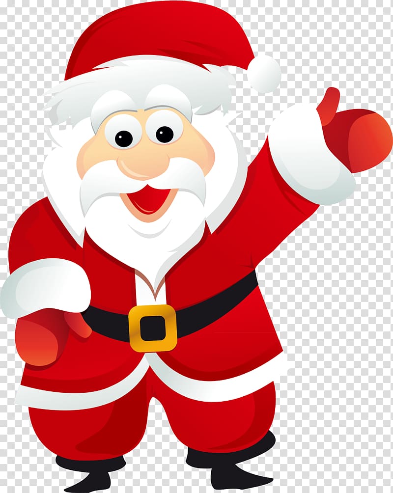 Santa Claus\'s reindeer Christmas, Santa Claus design transparent background PNG clipart
