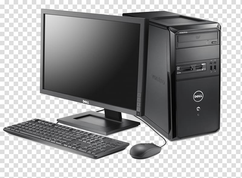 black Dell computer monitor set illustration, Laptop Personal computer Computer repair technician, Computer desktop PC transparent background PNG clipart