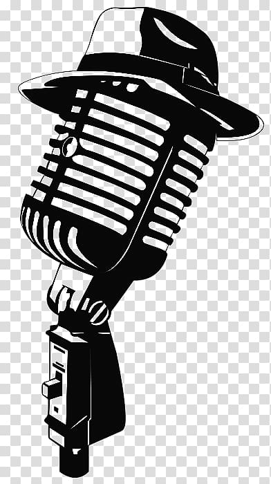Wall decal Microphone Sticker Decorative arts, microphone transparent background PNG clipart