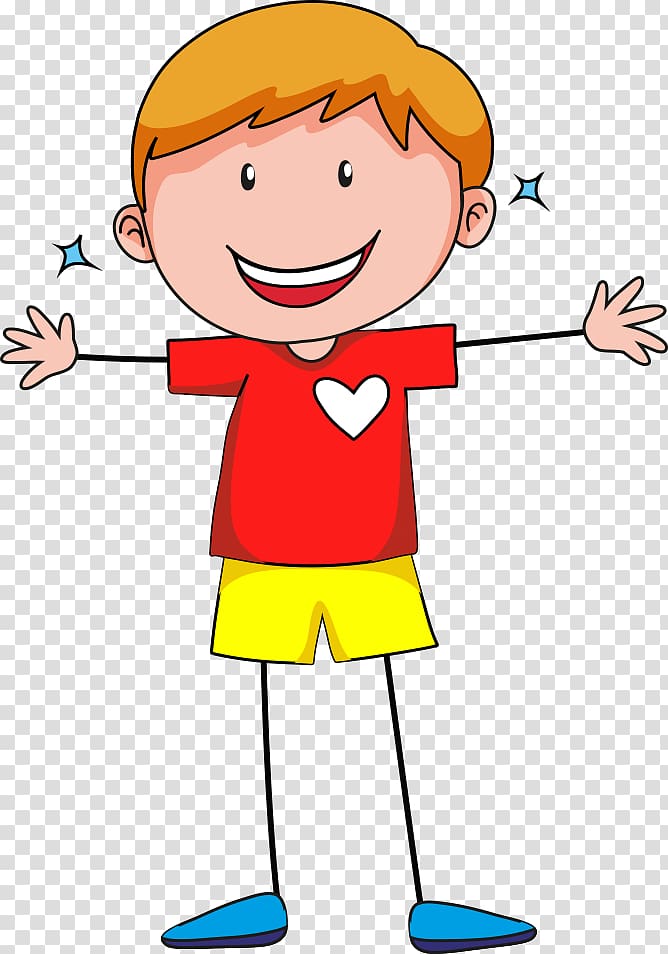 Illustration, Happy boy transparent background PNG clipart