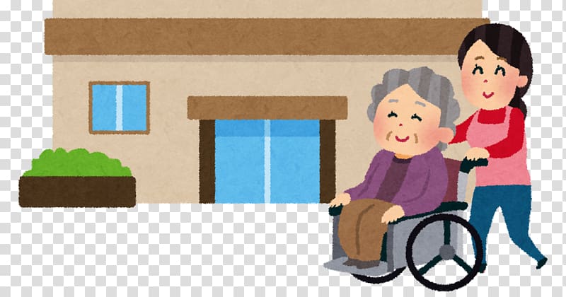 Caregiver Old Age Home Nursing home Health Care, transparent background PNG clipart