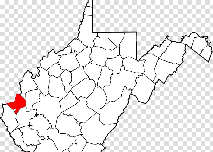 Ohio County, West Virginia Wood County Mercer County, West Virginia Putnam County, West Virginia West Virginia University, map transparent background PNG clipart