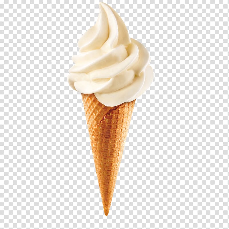 Ice Cream Cones Milkshake Sundae Soft serve, ice cone transparent background PNG clipart