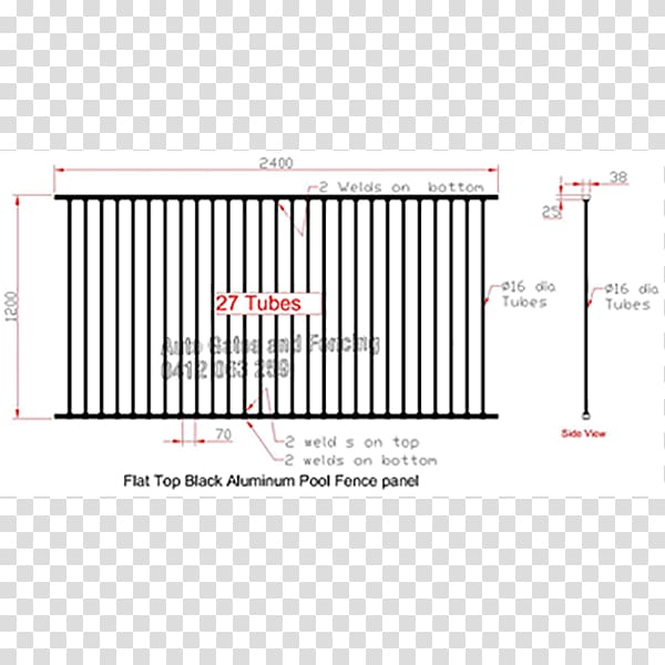 Pool fence Synthetic fence Electric fence Swimming pool, fence top transparent background PNG clipart
