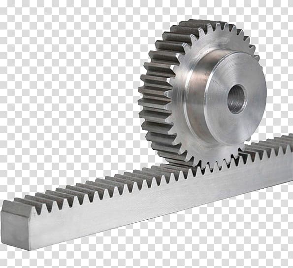 rack and pinion gear animation