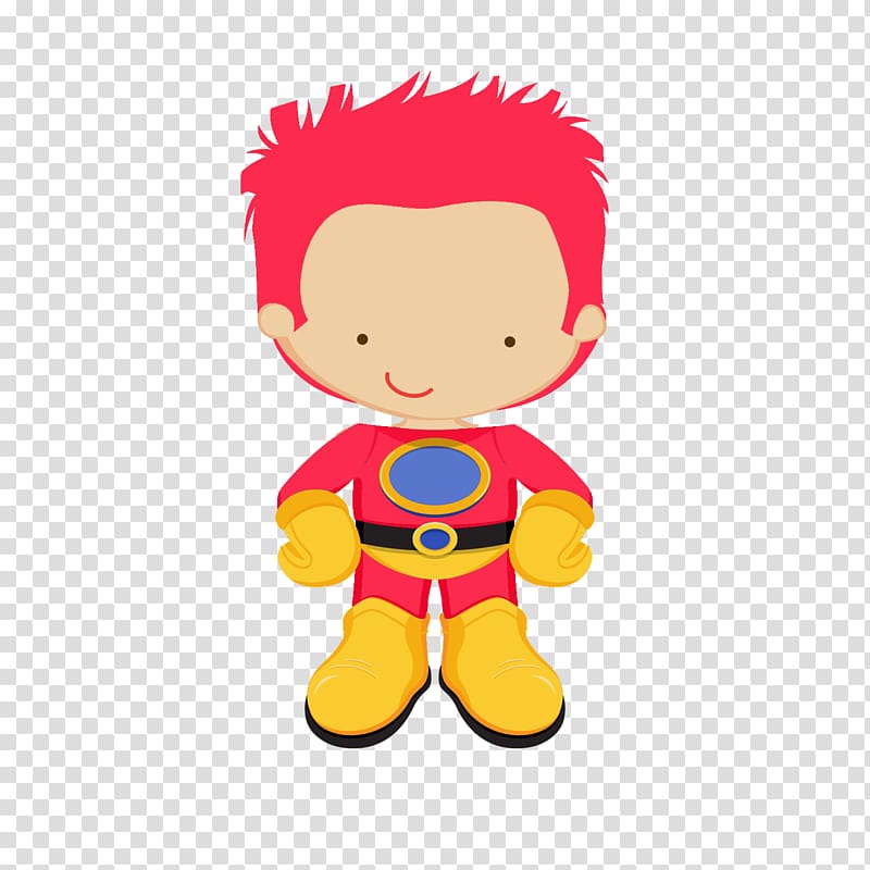 Paper clip Child Superhero , child transparent background PNG clipart