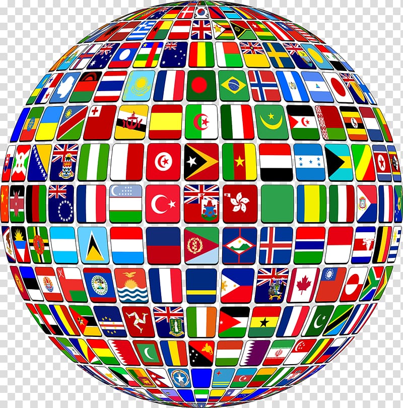 Globe Flags of the World , culture transparent background PNG clipart