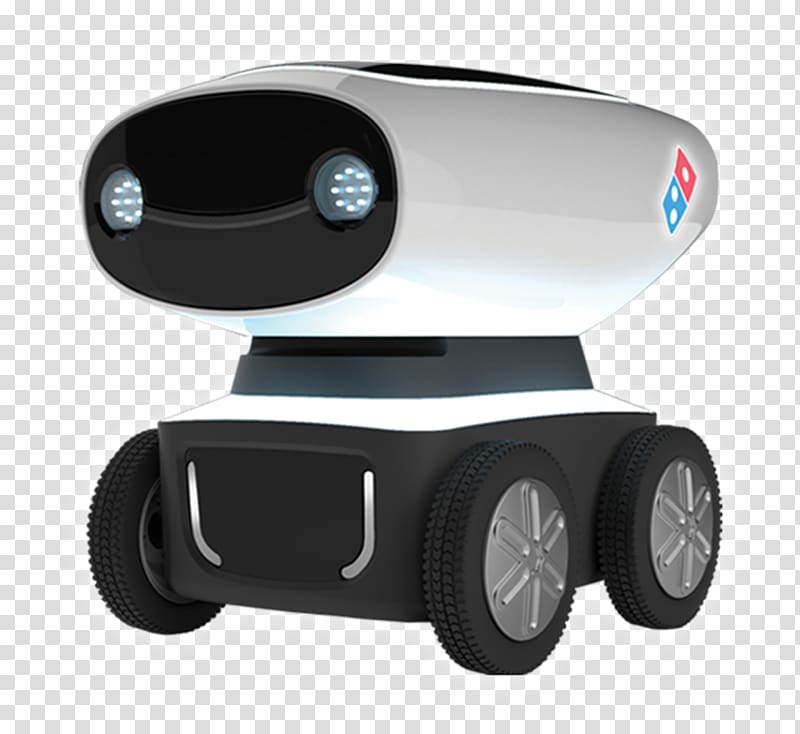 Domino\'s Pizza Pizza delivery Robot, pizza transparent background PNG clipart