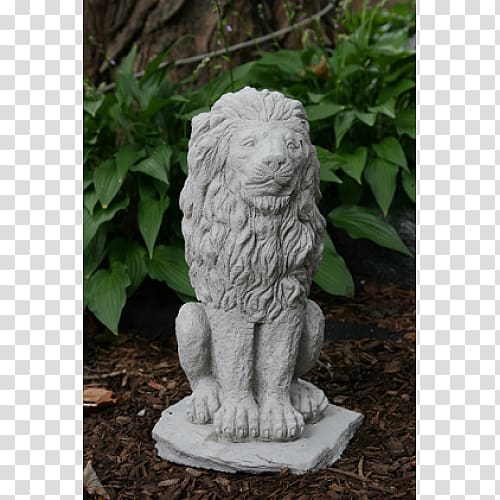 Statue Sculpture Stone carving Figurine Cast stone, stone lion transparent background PNG clipart