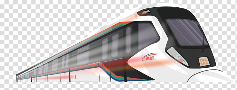 Sungai Buloh–Serdang–Putrajaya MRT line Train Mass Rapid Transit Kuala Lumpur, railway valley 3 transparent background PNG clipart