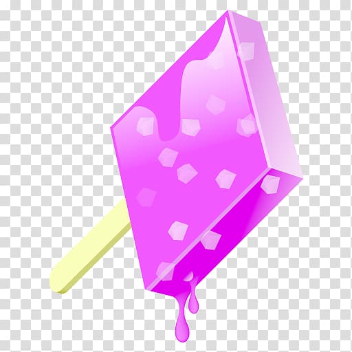 Ice cream Bookmark Icon, Purple ice cream transparent background PNG clipart