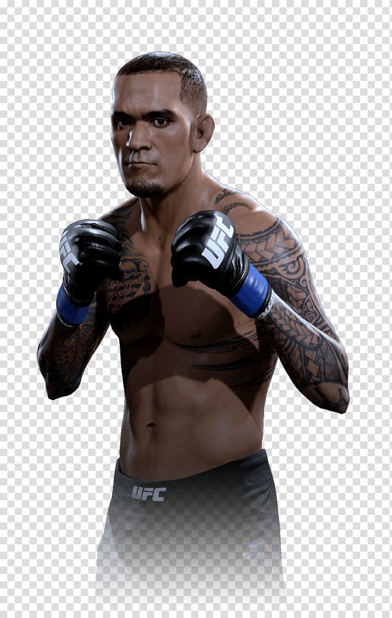 CM Punk EA Sports UFC 2 Ultimate Fighting Championship Boxing glove, cm punk transparent background PNG clipart