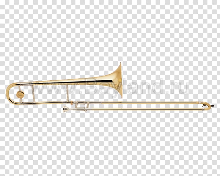 Types of trombone Vincent Bach Corporation Brass Instruments Tenor, trombone transparent background PNG clipart