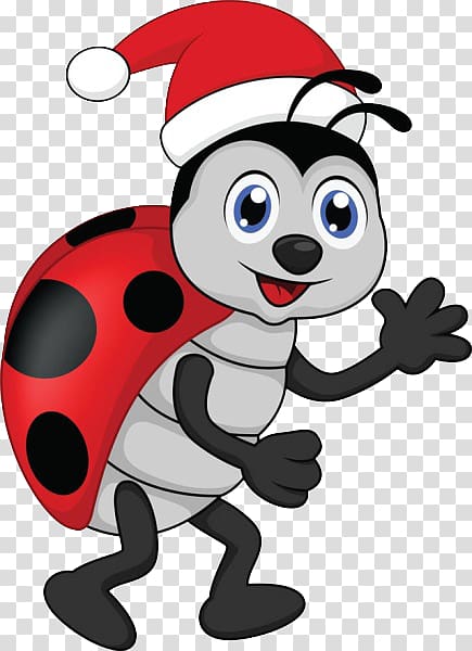 Cartoon Ladybird , Hat insect transparent background PNG clipart