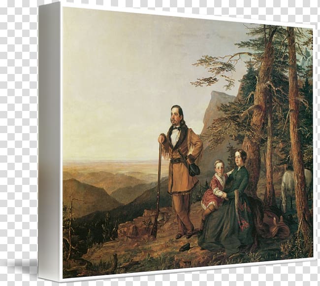 John Mcclung and Rebecca Stuart: Colonial Pioneers Painting Frames Domesticus, painting transparent background PNG clipart