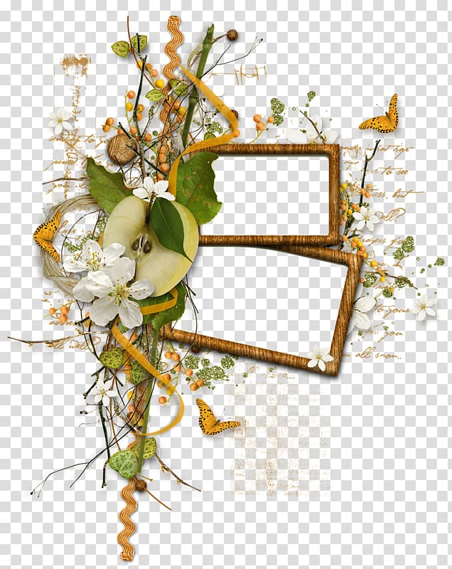 Frames Flower , creative spring frame transparent background PNG clipart