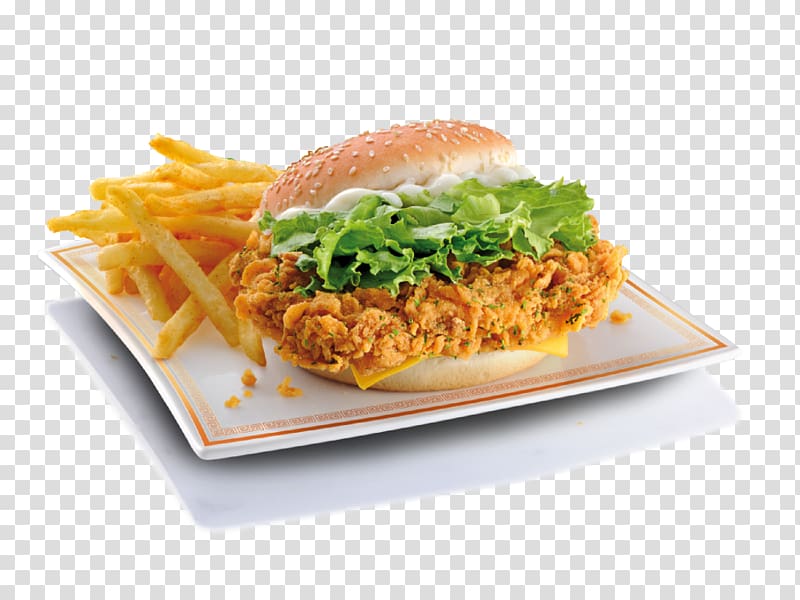 Korokke Fried chicken KFC Hamburger, fried chicken transparent background PNG clipart