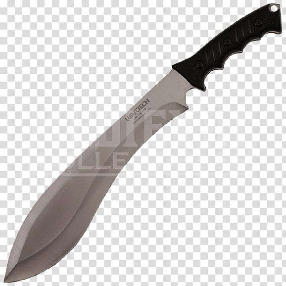 Bowie knife Machete Hunting & Survival Knives Blade, knife transparent background PNG clipart