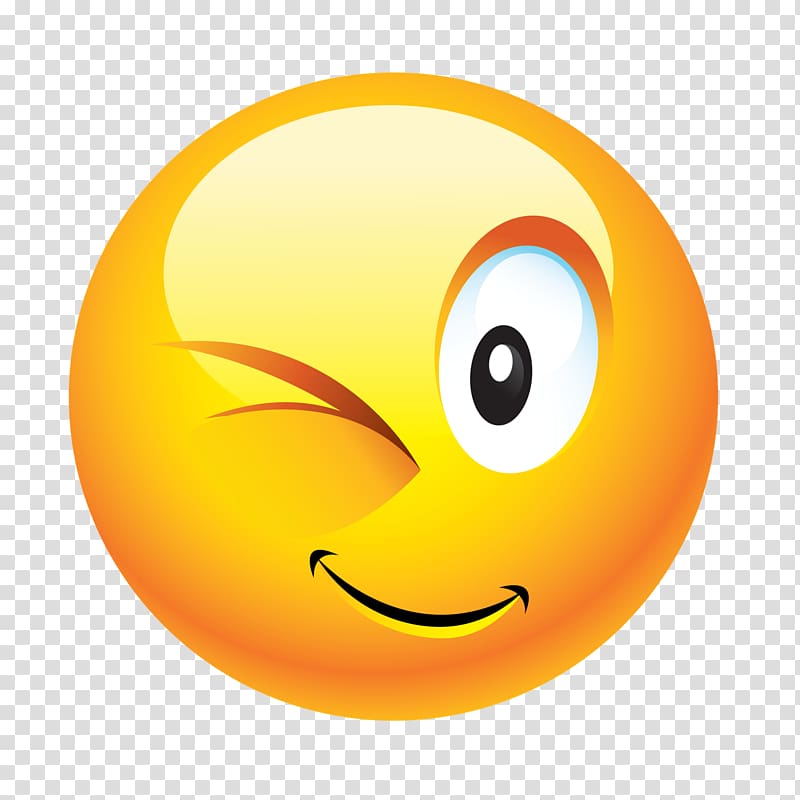 Emoticon Smiley Wink , smile emoji transparent background PNG clipart ...