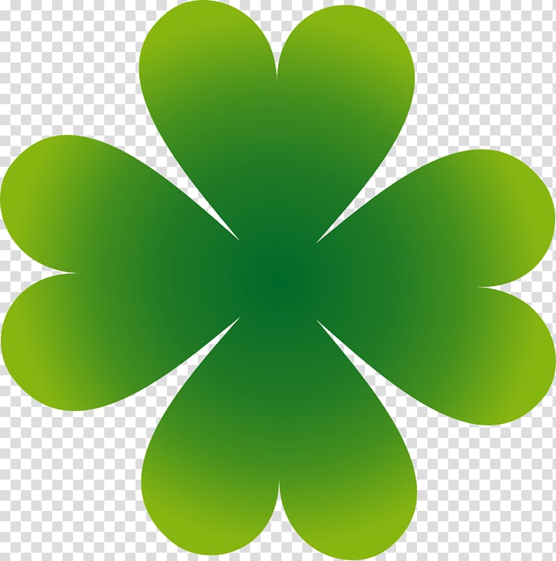 Shamrock Four-leaf clover Luck , lucky symbols transparent background PNG clipart