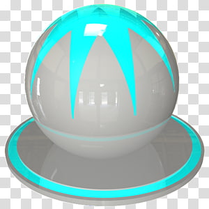 Turquoise Sphere, design transparent background PNG clipart thumbnail