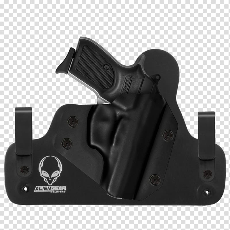 Gun Holsters Alien Gear Holsters Semi-automatic pistol Concealed carry Ruger LC9, weapon transparent background PNG clipart