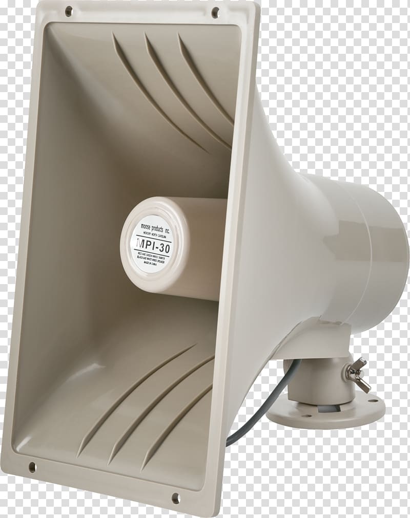 Horn loudspeaker Moose Sound Speaker pillow, siren transparent background PNG clipart