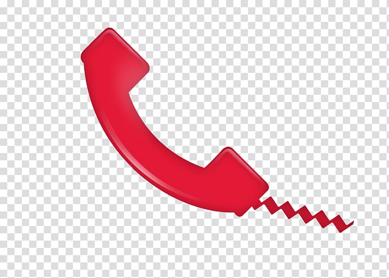Lawrence Email Telephone Icon, Red phone transparent background PNG clipart