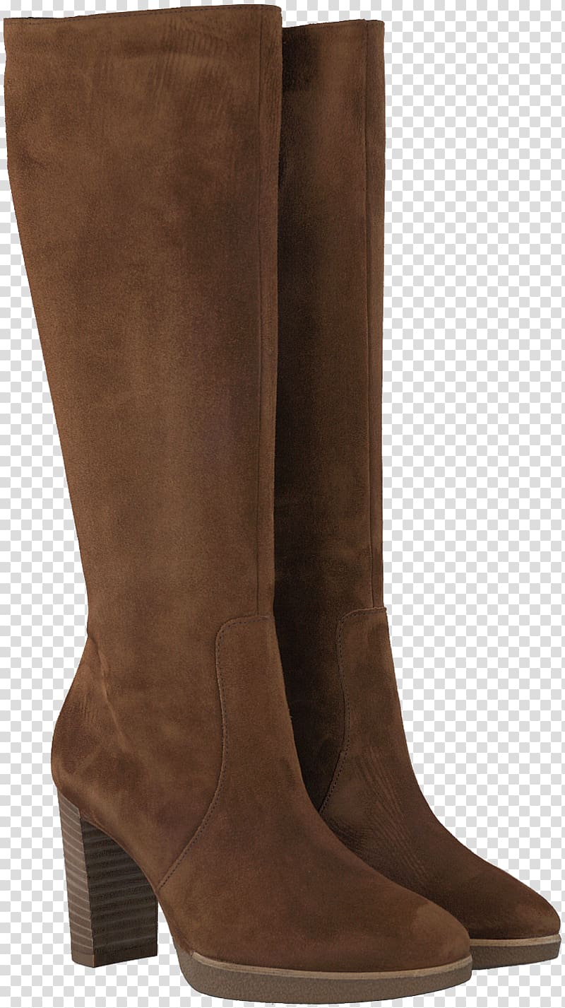 Riding boot Suede Footwear Shoe, cognac transparent background PNG clipart