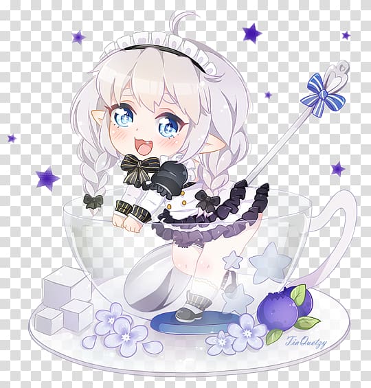 Chibi Drawing Mangaka Fan art, Chibi transparent background PNG clipart