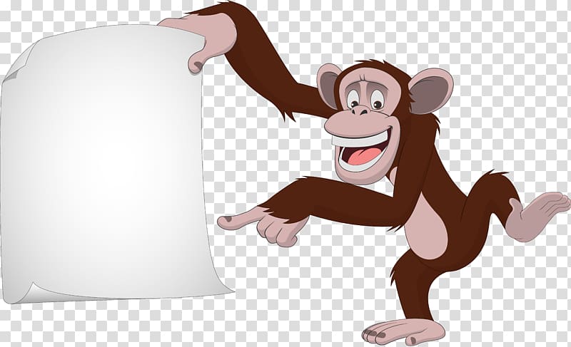 Baby Chimpanzee Ape , monkey transparent background PNG clipart
