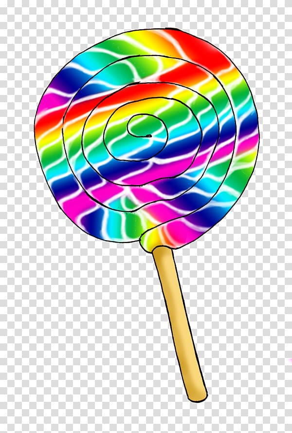 Lollipop Cartoon Cakes , A CARTOON RAINBOW transparent background PNG clipart