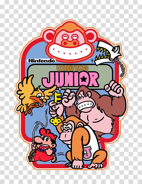 Donkey Kong Jr. Donkey Kong 3 Arcade game Mario Bros., donkey kong and mario transparent background PNG clipart