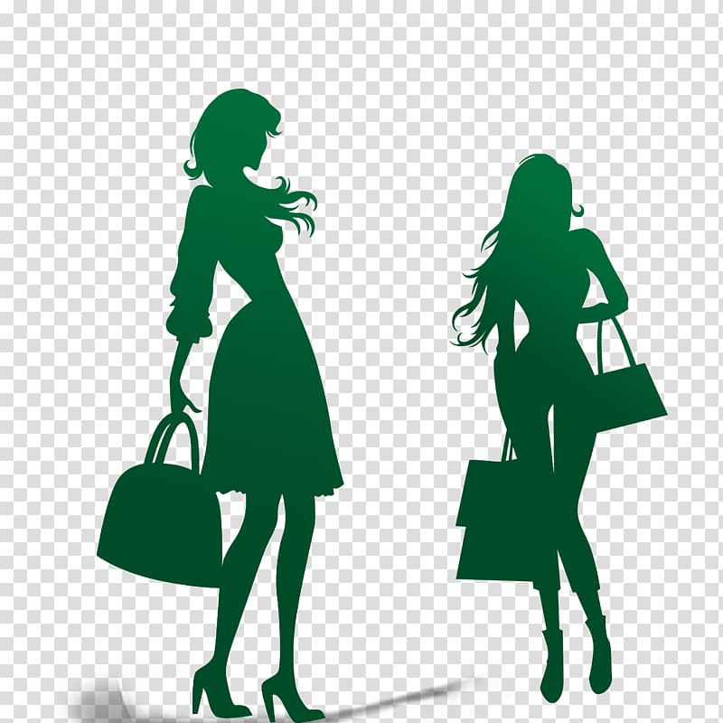 Fashion Silhouette Model , Creative Women\'s Day transparent background PNG clipart