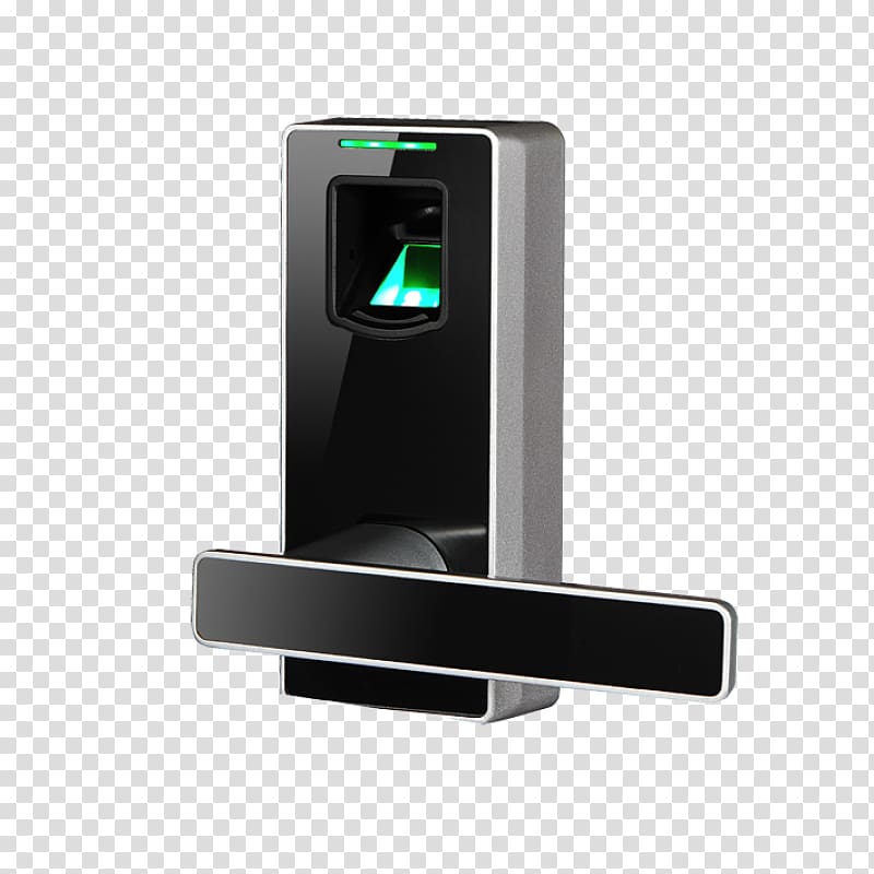 Electronic lock Fingerprint Biometrics Door, door transparent background PNG clipart