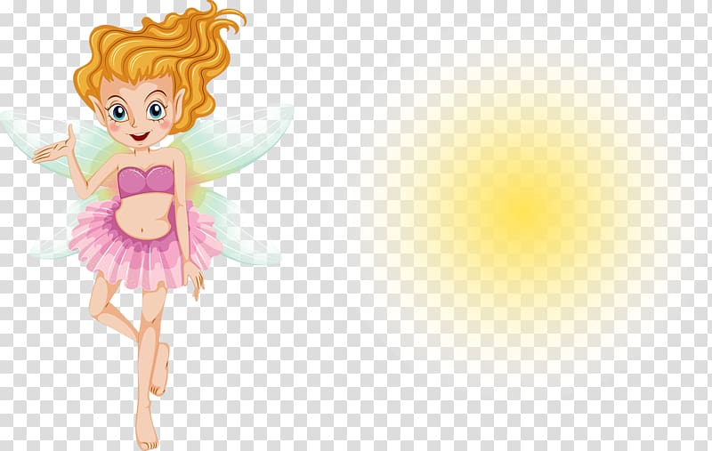 Fairy illustration Illustration, Elf Girl transparent background PNG clipart